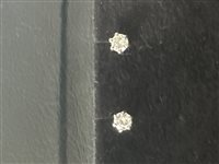 Orecchini Artigianale in Oro bianco Diamante OROR-53-253